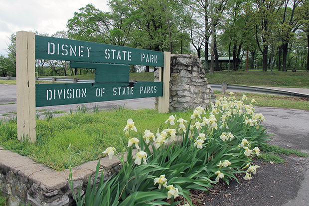 Disney State Park, one of several small state parks around Grand Lake in northeast Oklahoma. 