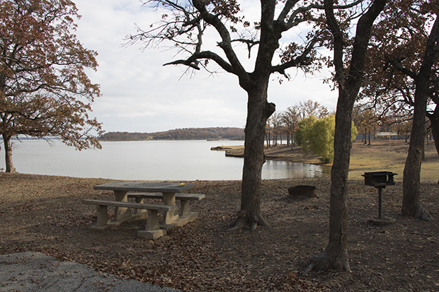 Lake Texoma State Park is still open to the public, but much of it has been sold to Pointe Vista, which demolished the outdated lodge seven years ago. 