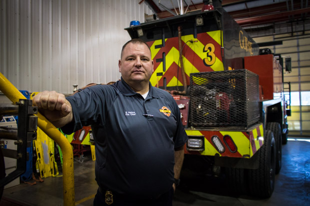 Guthrie Fire Chief Eric Harlow.