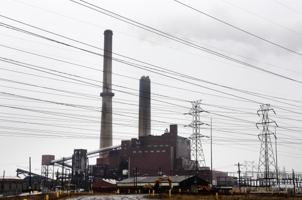 A FirstEnergy Corp. coal-fired power plant in Eastlake, Ohio that closed in 2012 along with other facilities in Pennsylvania and Maryland.