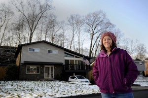 Gillian Graber’s Trafford, Pa., home sits near the border of Penn Township. Graber is president of Protect PT, a nonprofit group focused on raising awareness about plans for natural gas drilling in Penn Township.