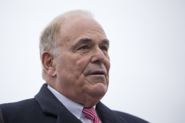 Former Gov. Ed Rendell at the inauguration ceremony of Gov. Tom Wolf in January 2015.