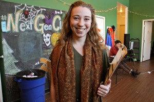 NextGen field organizer Kim Selig, 21, took a semester off during her senior year at Temple in order to focus all her energy on the November election. 
