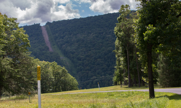 The path to be taken by the Mariner East 2 pipeline in Huntingdon County. A state lawmaker says pipeline supporters may have used hacked email addresses in an attempt to build public support for the pipeline.