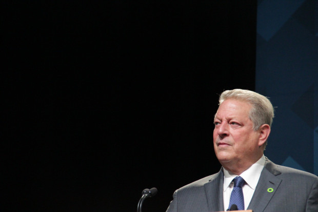 Al Gore at the Climate Reality Workshop in PIttsburgh, Pa. October 17, 2017 Photo: Reid R. Frazier