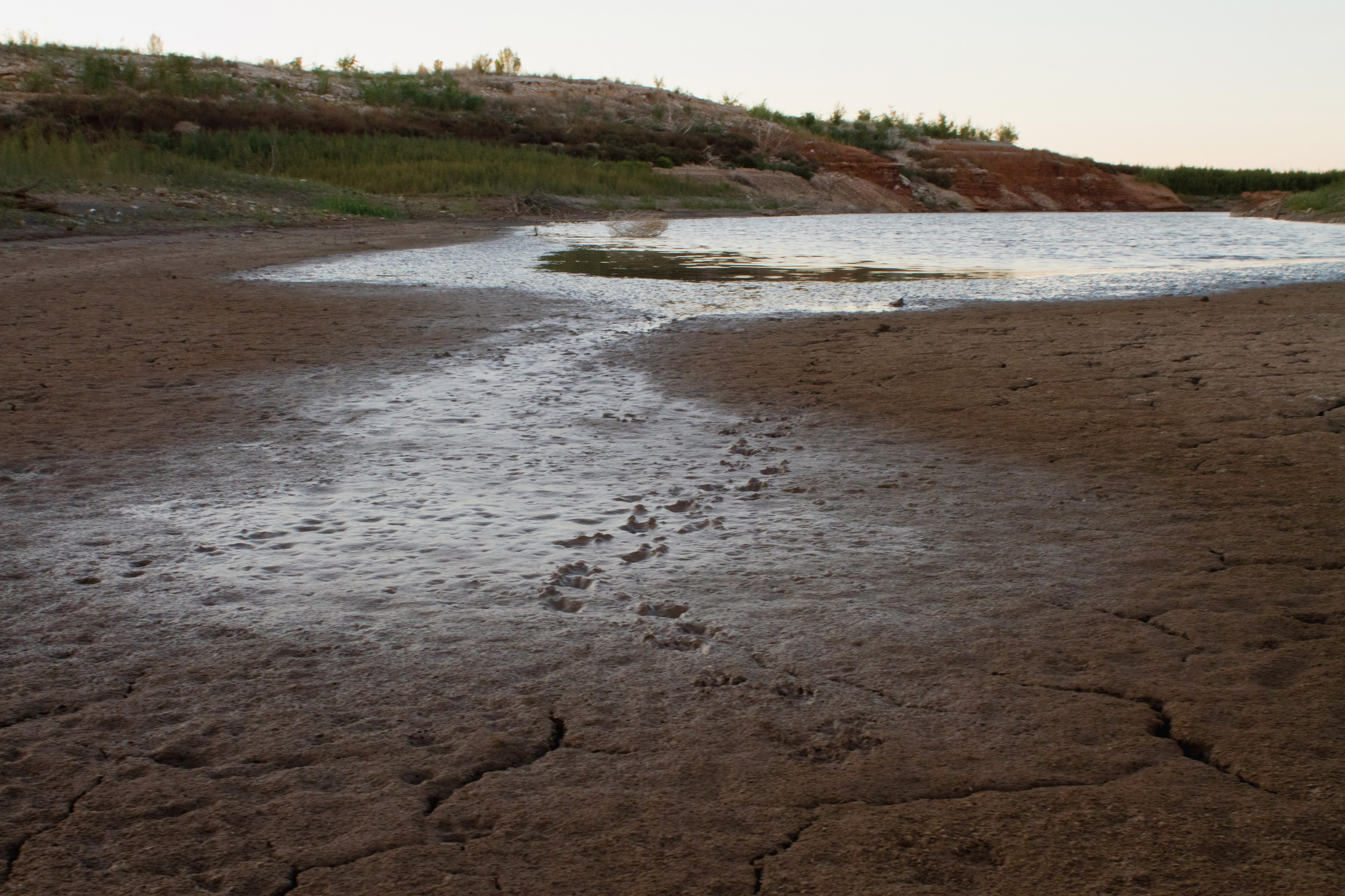A VIEW OF THE DRY BED OF THE . SPENCE RESERVOIR IN ROBERT LEE, TEXAS |  StateImpact Texas